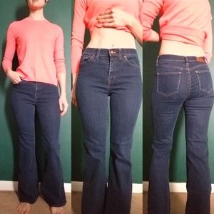 Madewell sz 27 dark wash flare jeans